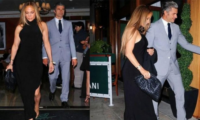 O ηθοποιός Χρήστος Βασιλόπουλος σε ακριβό εστιατόριο δίπλα στην Jennifer Lopez