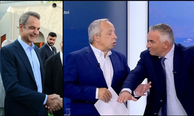 Οι «Αταίριαστοι» αποκάλυψαν το πρόβλημα του Μητσοτάκη: «Δεν στρίβει καλά, έχει έμπλαστρο στον αυχένα