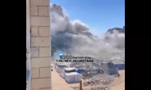 Πλήγμα του Ισραήλ σε πολυώροφο κτήριο στη Γάζα – «Ήταν προπύργιο της Χαμάς», λέει ο IDF