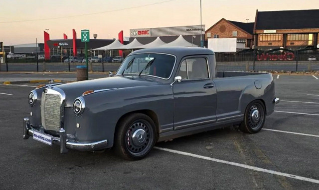 Ένα παλιό αγροτικό Mercedes με καρδιά AMG