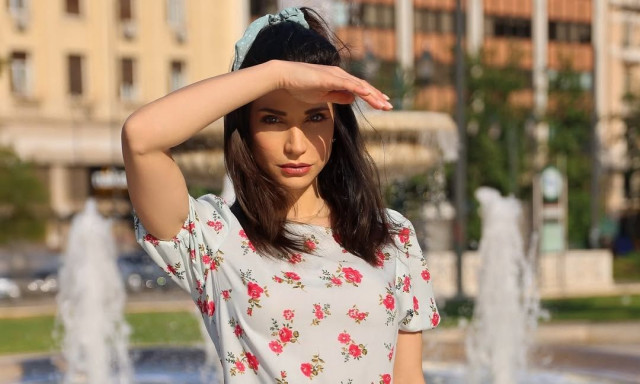 Κατερίνα Γερονικολού: Οι αδημοσίευτες φωτογραφίες από τα φοιτητικά της χρόνια