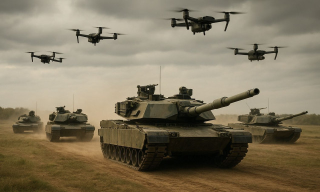 Πώς η απειλή των drones οδήγησε σε μετεξέλιξη των αρμάτων μάχης - Βίντεο