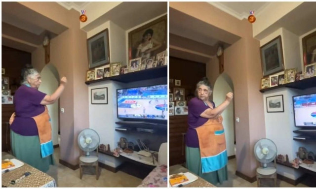 Γιαγιά έγινε viral στο TikTok ξεματιάζοντας την Εθνική: «Τον Γιάννη, τον Κώστα...»