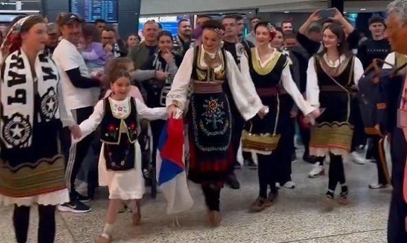 Παρτιζάν: Υποδοχή με Σέρβικους χορούς στην Αυστραλία