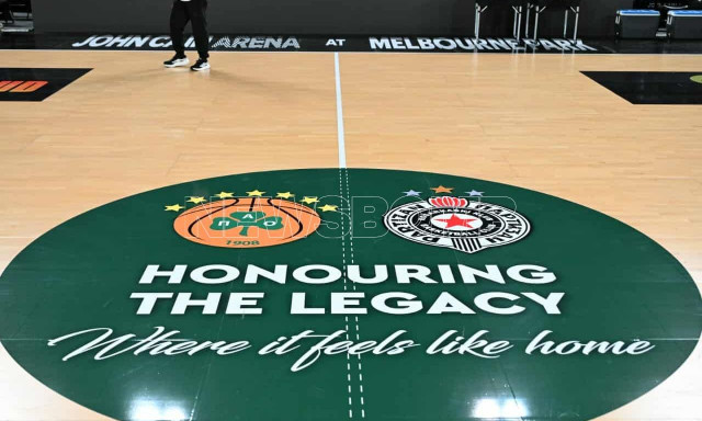 Παναθηναϊκός AKTOR: Προπόνηση στην John Cain Arena πριν την Παρτιζάν