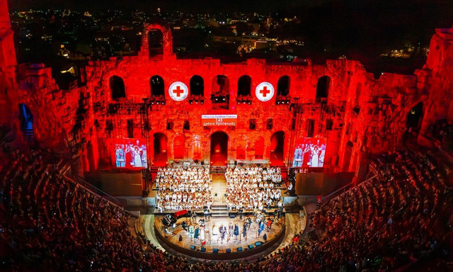 Ο Ελληνικός Ερυθρός Σταυρός διοργάνωσε συναυλία για τις Πανανθρώπινες Αξίες