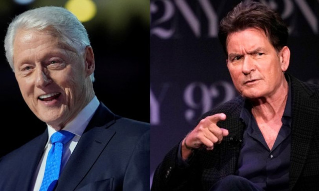 Όταν ο Μπιλ Κλίντον φλέρταρε ανοιχτά την κοπέλα του Τσάρλι Σιν - Το σκάνδαλο Λεβίνσκι ήρθε μετά