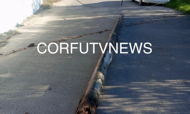 Κέρκυρα: Νεκρός 70χρονος αφού τον καταπλάκωσε κολώνα τηλεπικοινωνιών