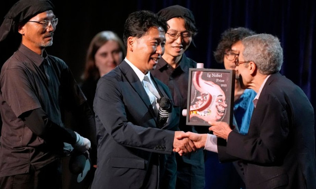 Απονεμήθηκαν τα «Αστεία Νόμπελ»: Θα γλιτώσουν οι αγελάδες από τις μύγες αν τις βάφουμε σαν ζέβρες;