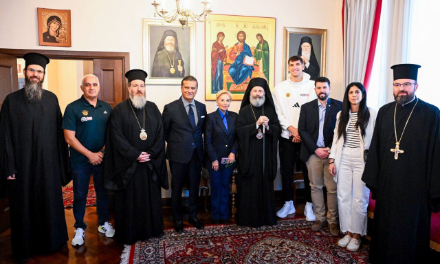Παναθηναϊκός: Η «πράσινη» αποστολή επισκέφθηκε την Ελληνική Ορθόδοξη Αρχιεπισκοπή Αυστραλίας