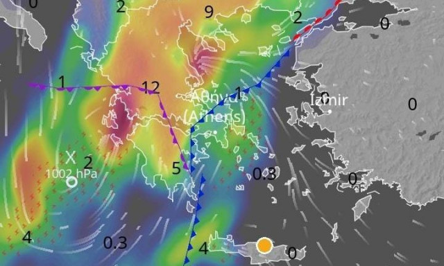 Καιρός: Ραγδαία αλλαγή τις επόμενες ώρες - Τι δείχνει το GFS για την κακοκαιρία