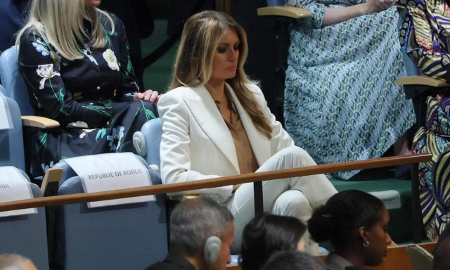 Τραμπ σε Μελάνια: «Είναι σε εξαιρετική φόρμα»