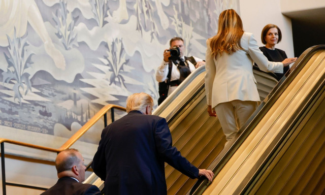 ΟΗΕ: Βρέθηκε ο «ένοχος» που σταμάτησε την κυλιόμενη σκάλα την ώρα που ανέβαινε ο Ντόναλντ Τραμπ