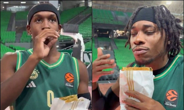 Παναθηναϊκός: Επικές αντιδράσεις από Σορτς και Χολμς που δοκιμάζουν ελληνικές γεύσεις - Δείτε βίντεο