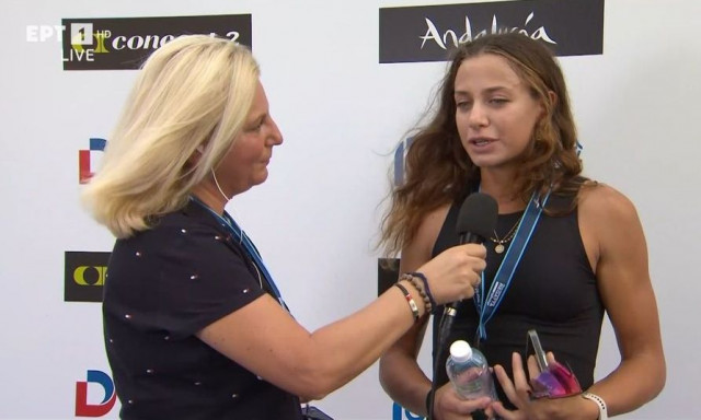 Στέφανος Ντούσκος: Συγκινημένη η σύντροφός του Εύα Αναστασιάδου - «Του αξίζουν 50 χρυσά παγκόσμια»