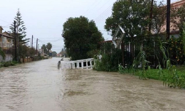 Ζάκυνθος: Καταρράκτες λάσπης στο Καμπί - Έπεσαν 157 τόνοι νερού ανά στρέμμα όλη την ημέρα