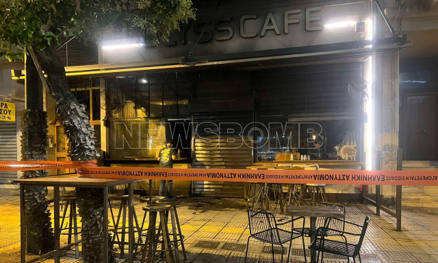 Καλλιθέα: Εμπρησμός καφετέριας τα ξημερώματα