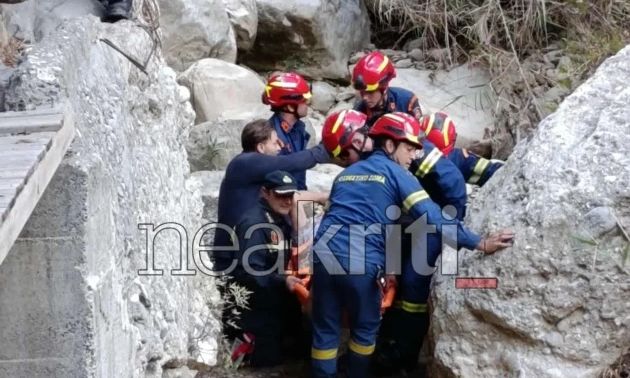 Ιεράπετρα: Σοβαρός τραυματισμός 59χρονου στο φαράγγι της Σαρακίνας - Επιχείρηση διάσωσης