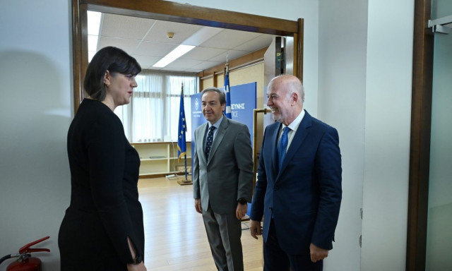 Συνάντηση Φλωρίδη με την Λάουρα Κοβέσι – Τι ζήτησε η επικεφαλής της Ευρωπαϊκής Εισαγγελίας