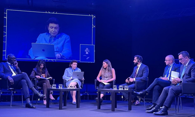 Μενδώνη: Συναντήθηκε με υπουργούς Πολιτισμού για την προστασία της πολιτιστικής κληρονομιάς