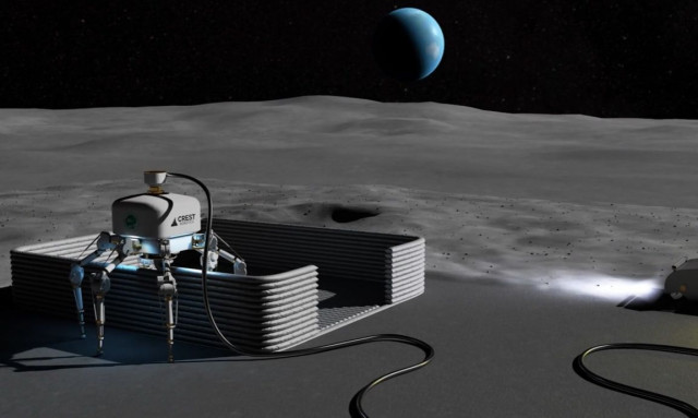 Το ρομπότ «αράχνη» εκτυπώνει σπίτια 3D σε μια νύχτα - Ίσως η λύση στη στεγαστική κρίση της Γης