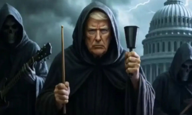 Ντόναλντ Τραμπ: Το «σκοτεινό» βίντεο κλιπ για τον «Θεριστή» του Project 2025