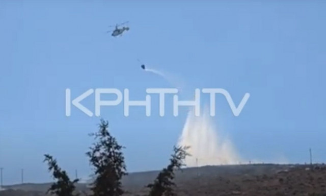 Φωτιά στις Μελέσες Κρήτης