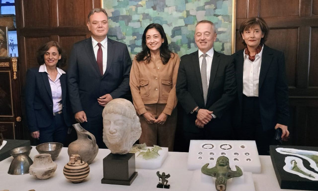 Επέστρεψαν από τη Νέα Υόρκη 29 αρχαιότητες στην Ελλάδα
