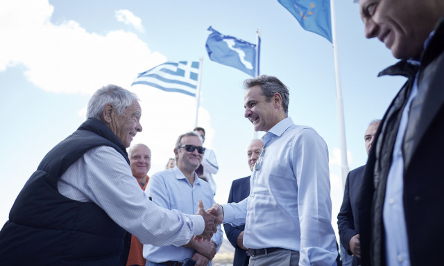 Μητσοτάκης από Αμοργό: Τα θαλάσσια πάρκα είναι άσκηση κυριαρχίας της πατρίδας μας