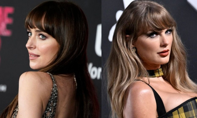 Τέιλορ Σουίφτ: Καλλονή και στην καστανή «version» της - Το νέο look που θύμισε Ντακότα Τζόνσον