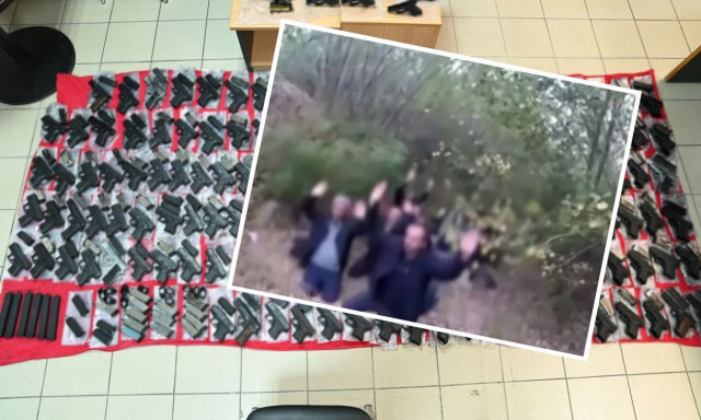 Έβρος: Η στιγμή της σύλληψης των Τούρκων με τα 147 όπλα στον Έβρο - Βίντεο-ντοκουμέντο