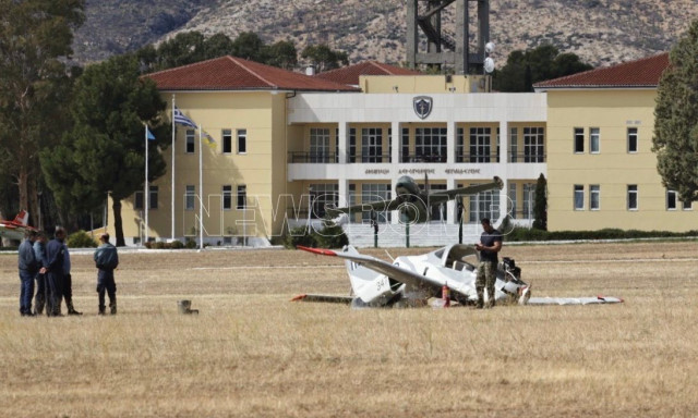 Πτώση εκπαιδευτικού αεροσκάφους στο Τατόι: Η κατάσταση των δύο πιλότων που νοσηλεύονται στο 251