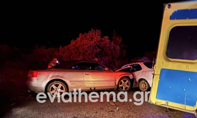 Εύβοια: Θανατηφόρο τροχαίο με έναν νεκρό και οχτώ τραυματίες στα Λέπουρα