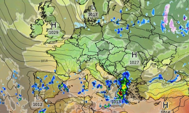 Καιρός: «Κλείδωσε» την κακοκαιρία το GFS - Τι «βλέπει» το αμερικανικό προγνωστικό μοντέλο