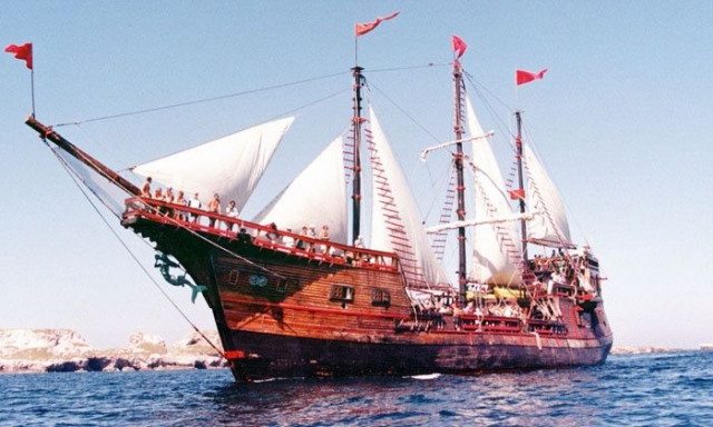 Μεξικό: Βούλιαξε το εμβληματικό πειρατικό «Marigalante» - Η στιγμή της βύθισης