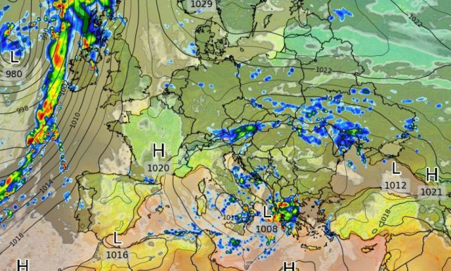 Καιρός: Το ECMWF «κλειδώνει» διαδοχικές κακοκαιρίες - Η πρώτη εικόνα για την παρέλαση της 28ης