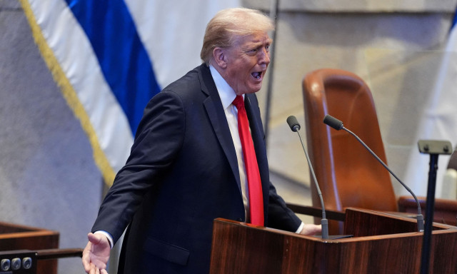 Επεισόδιο μέσα στην Κνεσέτ κατά την διάρκεια της ομιλίας του Τραμπ - Βίντεο