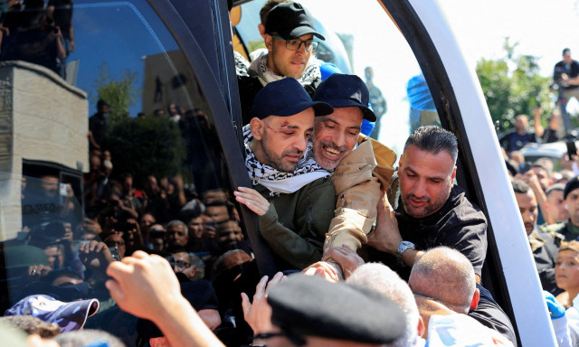 Στη Γάζα οι Παλαιστίνιοι που απελευθερώθηκαν από το Ισραήλ