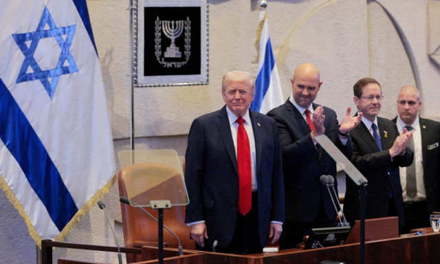 Tραμπ στην Κνεσέτ: «Αυτή είναι η ιστορική αυγή μιας νέας Μέσης Ανατολής»