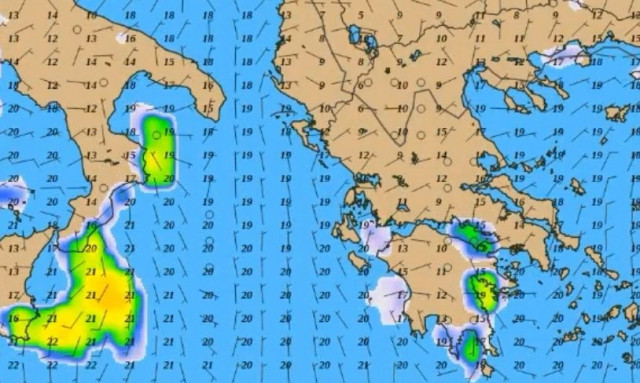 Καιρός: Έρχεται διπλή διαταραχή - Πότε θα βρέξει  στην Αθήνα, η πρόγνωση Κολυδά