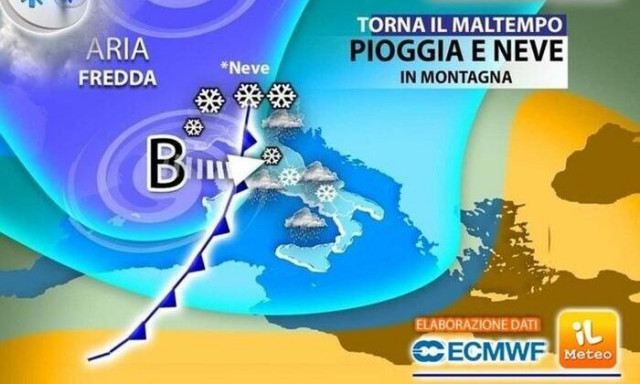 Καιρός: Προειδοποίηση των Ιταλών μετεωρολόγων - Η «Ισλανδική Ύφεση» φέρνει ανατροπή τη νέα εβδομάδα