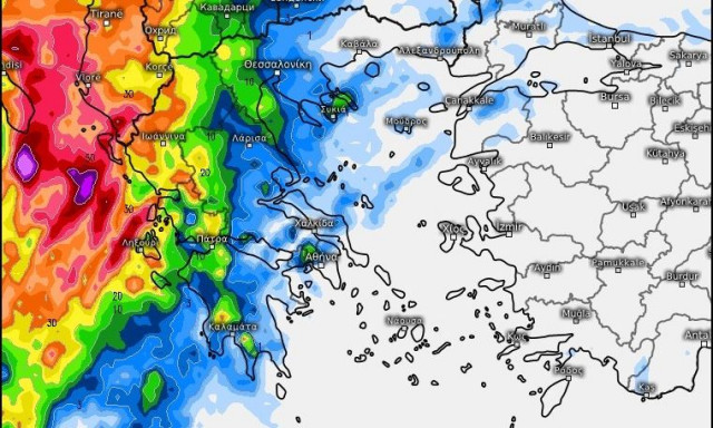 Καιρός: «Καμπανάκι» Τσατραφύλλια για 6 περιοχές - Καταιγίδες και θύελλες σε λίγες ώρες