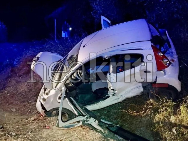 Σοβαρό τροχαίο στο Ηράκλειο: Διασωληνώθηκε ο 13χρονος - Σε καλύτερη κατάσταση η μητέρα του