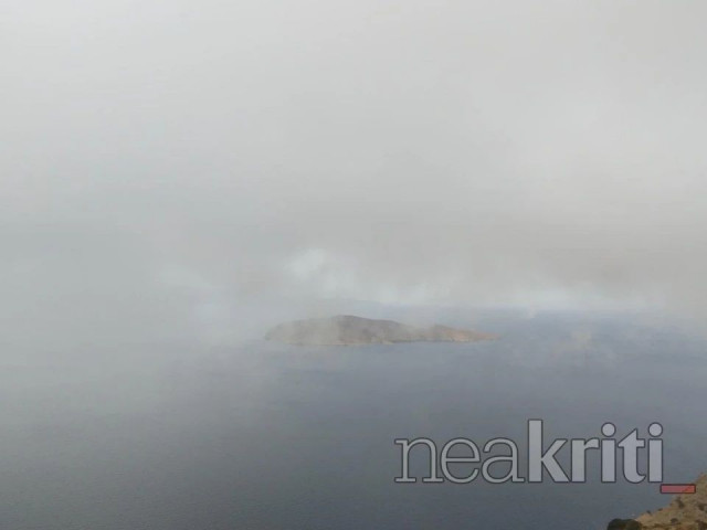Απόκοσμο σκηνικό στο Λασίθι: «Χάθηκαν» στα σύννεφα Μόχλος, Θόλος, Μαλαύρα, Ψείρα και Λάστρο