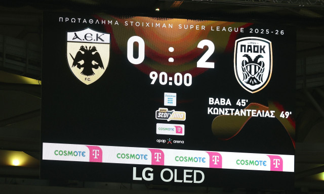 Super League Βαθμολογία: Ανέβηκε πρώτος ο ΠΑΟΚ, στο -1 ΑΕΚ και Ολυμπιακός, στο -8 ο Παναθηναϊκός