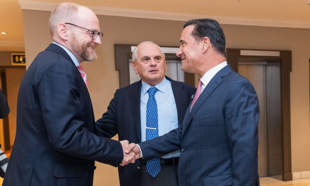 Στην Αθήνα η EUCOPE - Συνάντηση με τον Άδωνι Γεωργιάδη