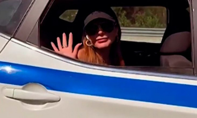 Δέσποινα Βανδή: Η πρώτη της αντίδραση για το περιστατικό με το περιπολικό