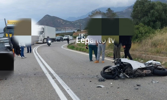 Νεκρός και δύο τραυματίες σε σφοδρό τροχαίο στην εθνική οδό Ναυπάκτου - Ιτέας