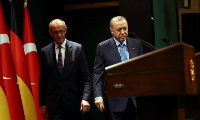 Η στιγμή της έντασης ανάμεσα σε Ερντογάν και Μερτς για την Γάζα