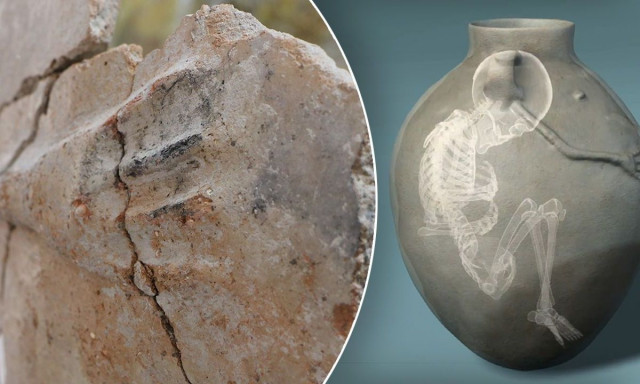 Ανακαλύφθηκε ιστορικός παιδικός τάφος σε σχήμα κύβου - Αποκάλυψαν και χέρι με τέσσερα δάχτυλα